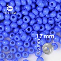 Preciosa Seed beads 13/0 1,7 mm Blue 33040 20 g