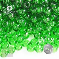 Preciosa Seed beads 15/0 1,5 mm Green 50100 20 g