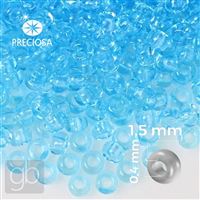 Preciosa Seed beads 15/0 1,5 mm Blue 60000 20 g