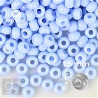 Preciosa Seed beads 15/0 1,5 mm Blue 33000 20 g