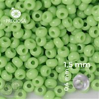 Preciosa Seed beads 15/0 1,5 mm Green 53410 20 g