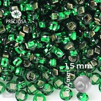 Preciosa Seed beads 15/0 1,5 mm Green 57060 50 g