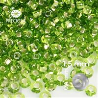 Preciosa Seed beads 15/0 1,5 mm Green 57430 20 g