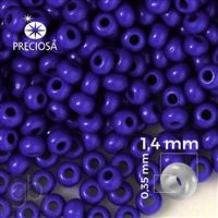 Preciosa Seed beads 16/0 1,4 mm Blue 33060 20 g