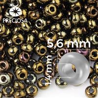 Preciosa Seed Beads 3/0 5,6 mm Brown IRIS 59115 50 g