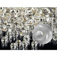 Preciosa Seed beads 34/0 8,5 mm Clear (78102) 20 g