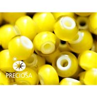 Preciosa CORNELIAN Seed beads 34/0 (83701) Yellow 20 g