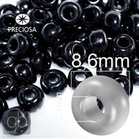 Preciosa Seed beads 34/0 8,6 mm Black 23980 50 g