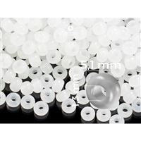 Preciosa Seed beads 4/0 5,1 mm White (02090) 20 g