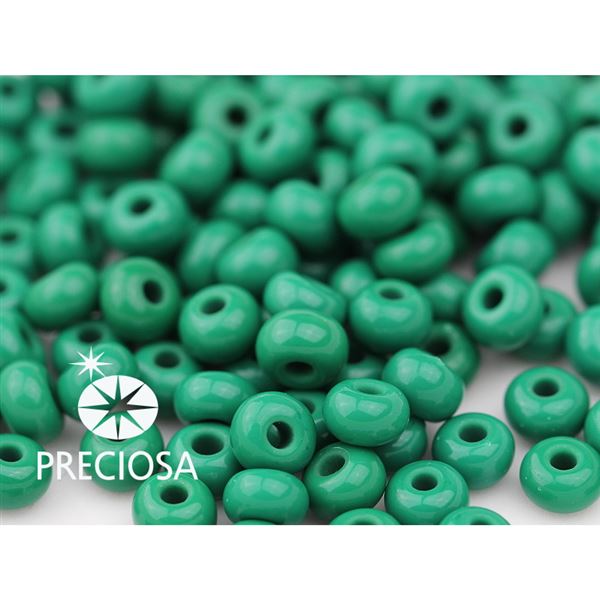 Preciosa Seed beads 4/0 5,1 mm Green (53240) 20 g