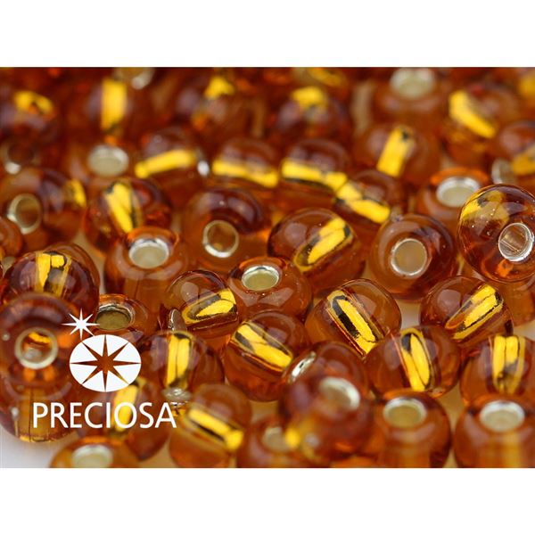 Preciosa Seed beads 4/0 5,1 mm Brown (17090) 20 g