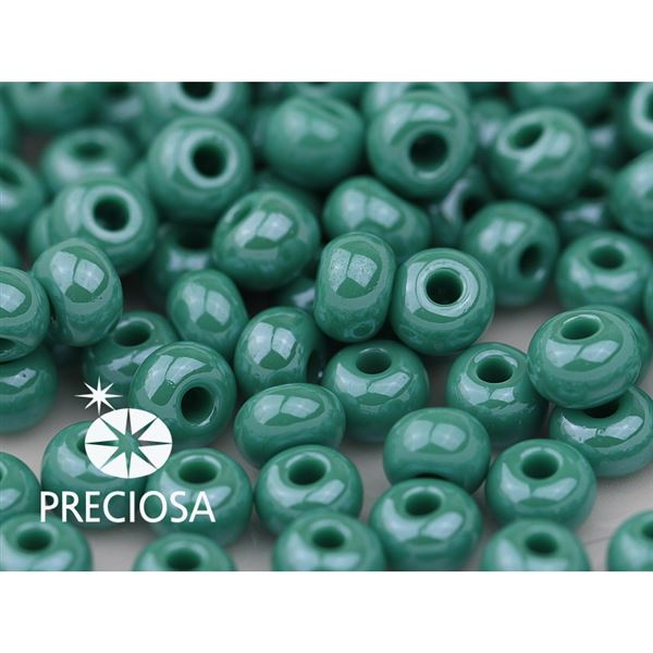 Preciosa Seed beads 4/0 5,1 mm Green (68130) 20 g