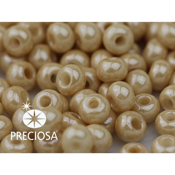 Preciosa Seed beads 4/0 5,1 mm Beige (46085) 20 g