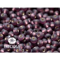 Preciosa Seed beads 5/0 4,6 mm Purple MATT (27060) 50 g