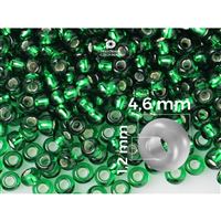 Preciosa Seed beads 5/0 4,6 mm Green (57060) 20 g