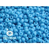 Preciosa Seed beads 5/0 4,6 mm Blue MATT (63020) 20 g