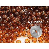 Preciosa Seed beads 5/0 4,6 mm Brown (10110) 20 g