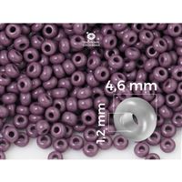 Preciosa Seed beads 5/0 4,6 mm Purple (23040) 20 g