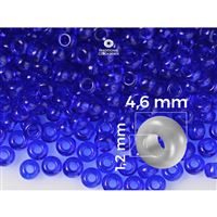 Preciosa Seed beads 5/0 4,6 mm Blue (30080) 20 g