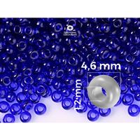 Preciosa Seed beads 5/0 4,6 mm Blue (30100) 20 g