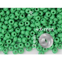 Preciosa Seed beads 5/0 4,6 mm Green (53250) 20 g