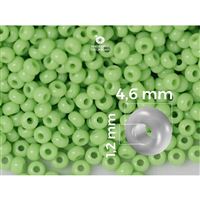 Preciosa Seed beads 5/0 4,6 mm Green (53410) 20 g