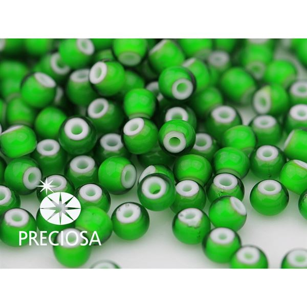 Preciosa CORNELIAN 5/0 4,6 mm Green (53712) 20 g