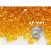 Preciosa Seed beads 5/0 4,6 mm Orange (80060) 20 g