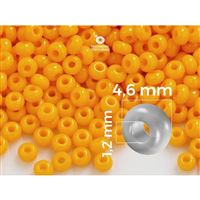 Preciosa Seed beads 5/0 4,6 mm Orange (93110) 20 g