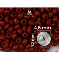 Preciosa Seed beads 5/0 4,6 mm Brown (93300) 20 g