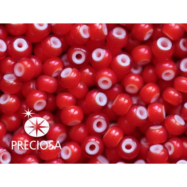 Preciosa CORNELIAN 5/0 4,6 mm Red (93730) 20 g