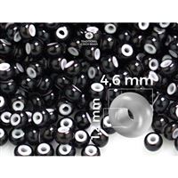 Preciosa CORNELIAN 5/0 4,6 mm Black (23798) 20 g