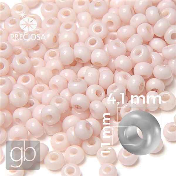 Preciosa Seed beads 6/0 4,1 mm Pink 03213 20 g