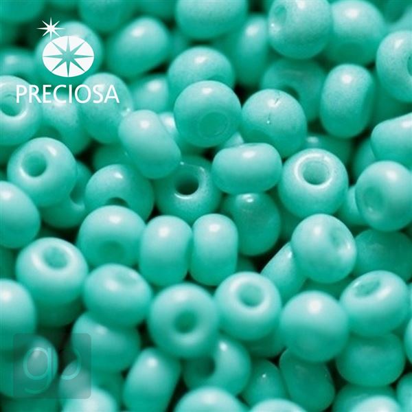 Preciosa Seed beads 6/0 4,1 mm  Green 03664 20 g