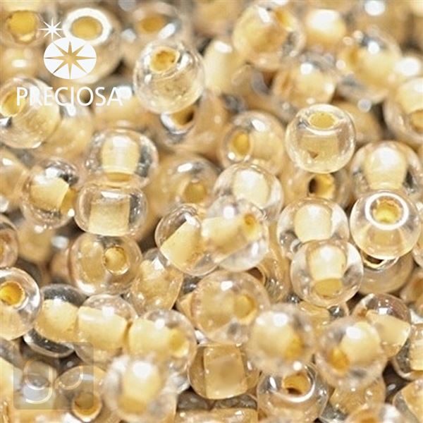 Preciosa Seed beads 6/0 4,1 mm Yellow 38681 20 g