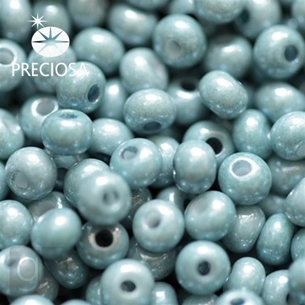 Preciosa Seed beads 6/0 4,1 mm Blue 46035 20 g