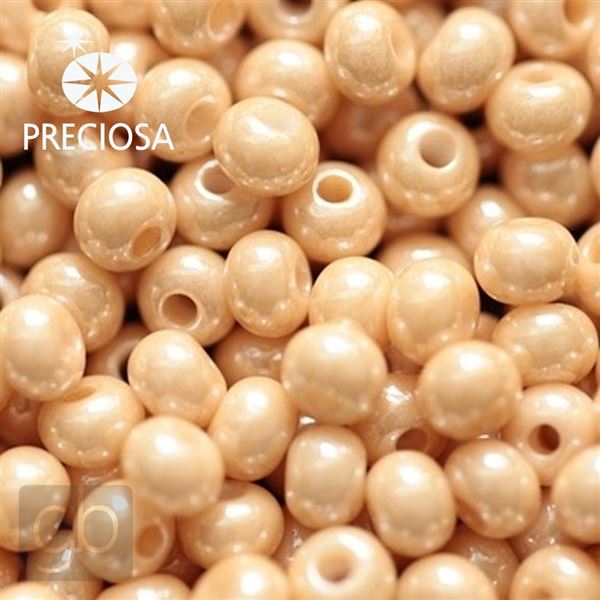 Preciosa Seed beads 6/0 4,1 mm Orange 46085 20 g