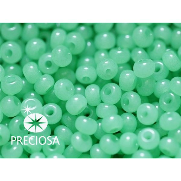 Preciosa Seed beads 6/0 4,1 mm Green 02161 20 g