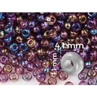 Preciosa Seed beads 6/0 4,1 mm Purple 21060 20 g