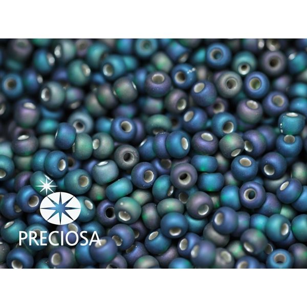 Preciosa Seed beads 6/0 4,1 mm Iris MATT (57159) 20 g