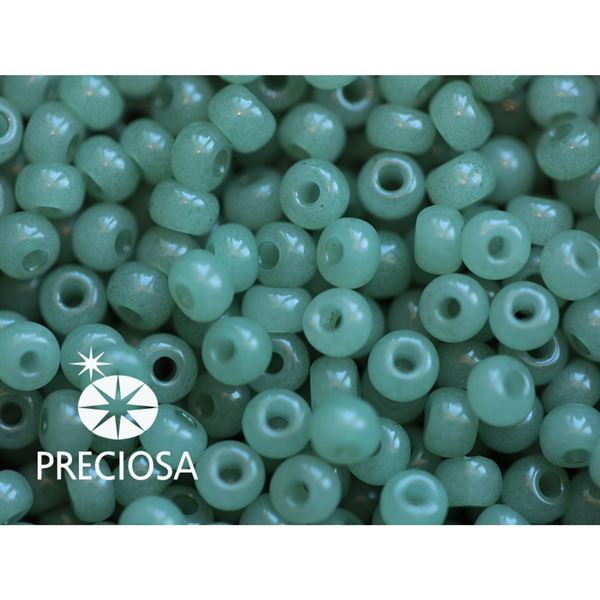 Preciosa Seed beads 6/0 4,1 mm Turquoise 02163 20 g