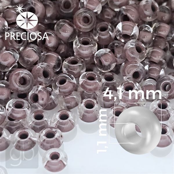 Preciosa Seed beads 6/0 4,1 mm Brown 38618 20 g