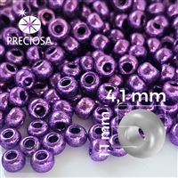 Preciosa Seed beads 6/0 4,1 mm Purple 18328 20 g