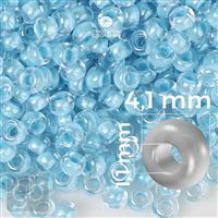 Preciosa Seed beads 6/0 4,1 mm Blue 38662 20 g