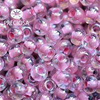 Preciosa Seed beads 6/0 4,1 mm Pink 38694 20 g