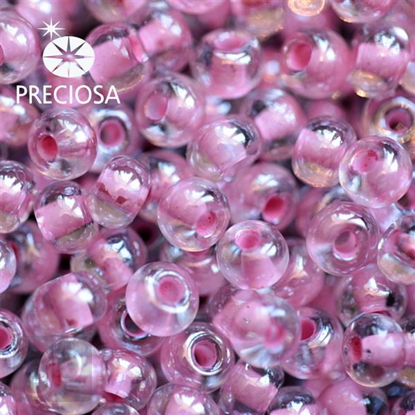 Preciosa Seed beads 6/0 4,1 mm Pink 38694 20 g