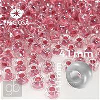 Preciosa Seed beads 6/0 4,1 mm Pink 38698 20 g