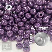 Preciosa Seed beads 6/0 4,1 mm Purple 46025 20 g