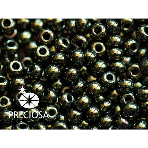 Preciosa Seed beads 6/0 4,1 mm Green 49055 20 g