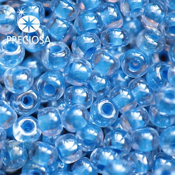 Preciosa Seed beads 6/0 4,1 mm Blue 38636 20 g